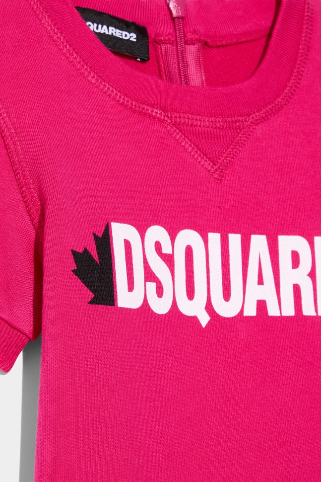 Dsquared2 Kids Dress-MINNIE PINK