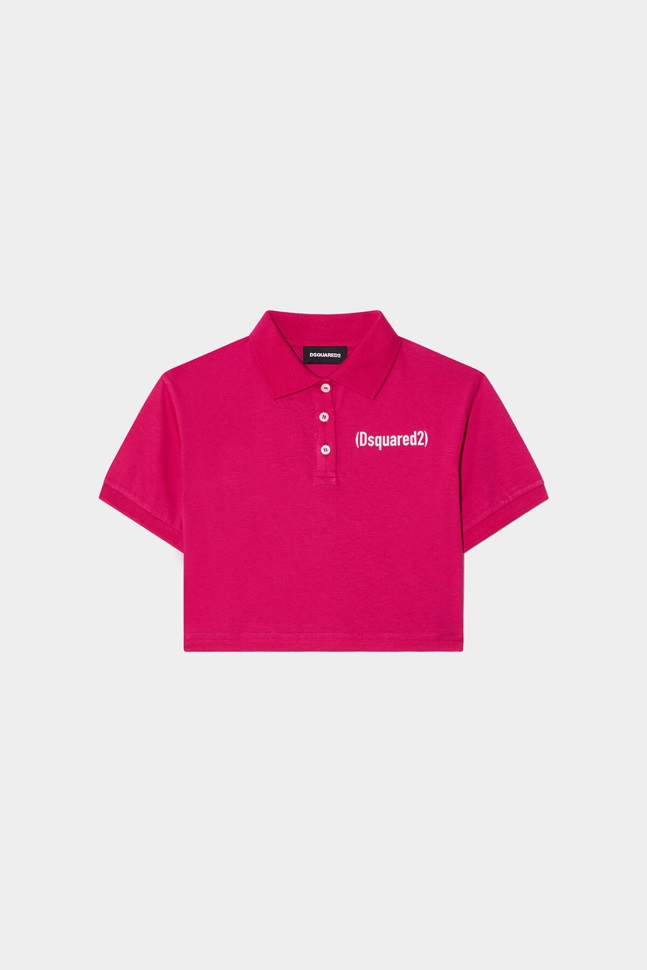 Dsquared2 Iconic D2Kids Crop Polo