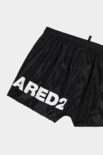 BLACK Dsquared2 Logo Swim Brief - Image 4