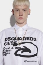 Dsquared2 Iconic 64/95 Arrow Drop Shirt - Image 5