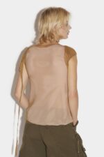 Dsquared2 Iconic Asymmetrical Bow Top - Image 2