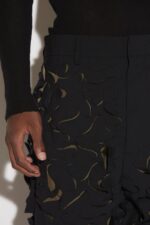 Dsquared2 Iconic Aviator Trousers D2 BLACK - Image 4