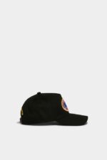 Dsquared2 Iconic Baseball Cap BLACK - Image 4