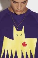 Dsquared2 Iconic Bat Caten Raglan Sweater - Image 3