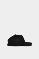 Dsquared2 Iconic Be Icon Baseball Cap BLACK/BLACK - Image 4