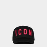 Dsquared2 Iconic Be Icon Baseball Cap FANTASY/BLACK