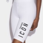 Dsquared2 Iconic Be Icon Bike Short BLACK/WHITE