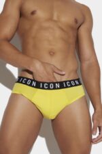 Dsquared2 Iconic Be Icon Brief BLACK/WHITE - Image 3