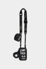 Dsquared2 Iconic Be Icon Crossbody BLACK
