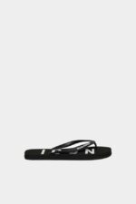 Dsquared2 Iconic Be Icon Flip Flops BLACK