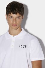 Dsquared2 Iconic Be Icon Logo Polo - Image 3