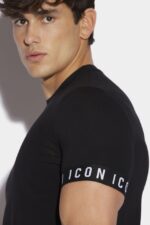 Dsquared2 Iconic Be Icon Round Neck T-Shirt - Image 4