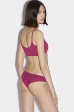 Dsquared2 Iconic Be Icon Sport Bra D2 BLACK - Image 2