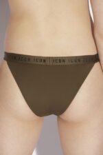 Dsquared2 Iconic Be Icon Swim Brief BLACK/MILITARY - Image 4