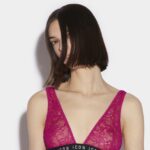 Dsquared2 Iconic Be Icon Triangle Bra BLACK
