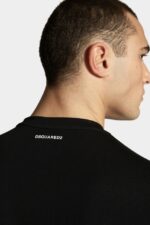 Dsquared2 Iconic BLACK Basic T-Shirt Twin Pack - Image 3