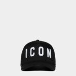 Dsquared2 Iconic BLACK Be Icon Baseball Cap