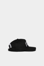 Dsquared2 Iconic BLACK Be Icon Baseball Cap - Image 4