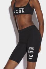 Dsquared2 Iconic BLACK Be Icon Bike Short D2