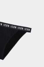 Dsquared2 Iconic BLACK Be Icon Swim Brief - Image 3
