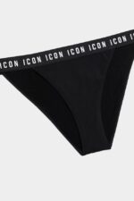 Dsquared2 Iconic BLACK Be Icon Swim Brief - Image 4