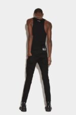 Dsquared2 Iconic Black Bull Tidy Biker Denim Jeans - Image 3