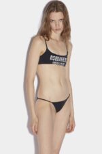 Dsquared2 Iconic BLACK Ceresio 9 Swim Brief - Image 2