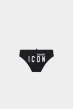 Dsquared2 Iconic BLACK D2Kids Brief - Image 2