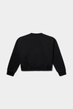 Dsquared2 Iconic BLACK D2Kids Crop Sweater - Image 2