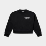 Dsquared2 Iconic BLACK D2Kids Crop Sweater