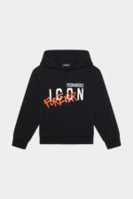 Dsquared2 Iconic BLACK D2Kids Hoodie