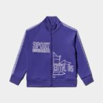 Dsquared2 Iconic BLACK D2Kids Sport Edtn.05 Zipped Sweater