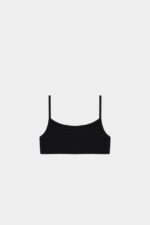 Dsquared2 Iconic BLACK D2Kids Sports Bra - Image 2