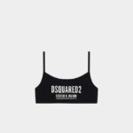 Dsquared2 Iconic BLACK D2Kids Sports Bra