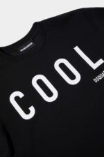 Dsquared2 Iconic BLACK DS2 Kids T-Shirt - Image 3