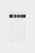 Dsquared2 Iconic BLACK/FANTASY Be Icon Towel D2 - Image 2