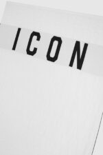 Dsquared2 Iconic BLACK/FANTASY Be Icon Towel D2 - Image 4