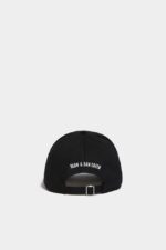 Dsquared2 Iconic BLACK/FANTASY Ceresio 9 Baseball Cap - Image 2
