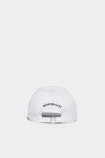 Dsquared2 Iconic BLACK Icon Forever Baseball Cap-D2 - Image 2