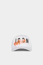 Dsquared2 Iconic BLACK Icon Forever Baseball Cap-D2