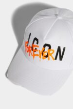 Dsquared2 Iconic BLACK Icon Forever Baseball Cap-D2 - Image 5
