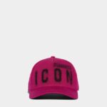 Dsquared2 Iconic BLACK Icon Spray Baseball Cap