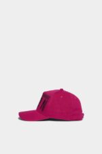 Dsquared2 Iconic BLACK Icon Spray Baseball Cap - Image 3