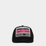 Dsquared2 Iconic BLACK/NAVY D2 Baseball Cap