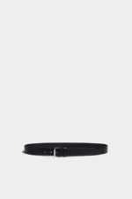 Dsquared2 Iconic BLACK Simple Man Belt - Image 2