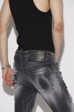Dsquared2 Iconic Black Squat Super Twinky Denim Jeans - Image 4