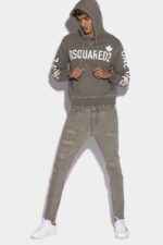 Dsquared2 Iconic Black Tab Partially Organic Cotton Skater Jeans