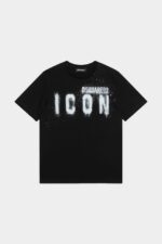 Dsquared2 Iconic BLACK/WHITE DS2 Kids T-Shirt