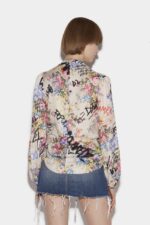 Dsquared2 Iconic Bow Blouse - Image 2