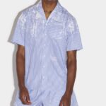 Dsquared2 Iconic Bowling Shirt D2 BLUE